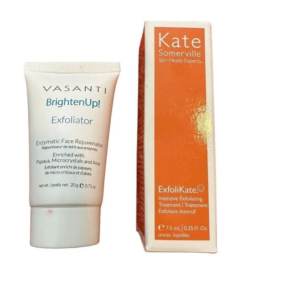 NWT Set of 2 face exfoliating samples